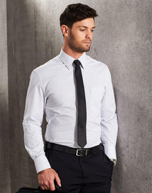  M7200L Men's Ticking Stripe L/S Shirt