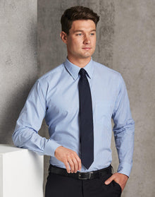  M7232 Men's Balance Stripe Long Sleeve Shirt