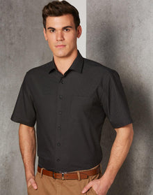  M7400S Men's Pin Dot Stretch S/S Shirt