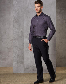  M9310 Men's Wool Blend Stretch Flexi Waist Pants