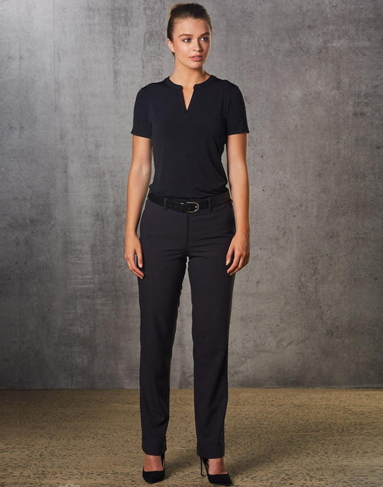 M9440 Women's Flexi Waist Utility Pants in Poly/Viscose Stretch
