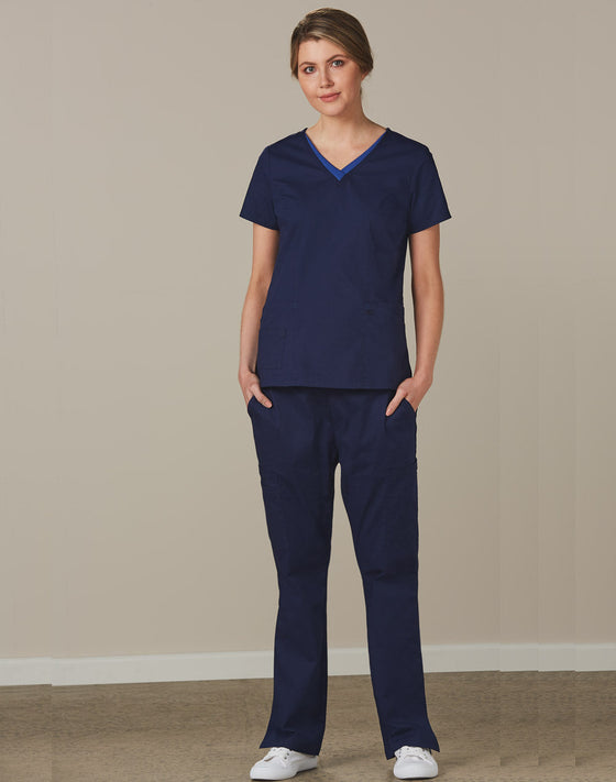 M9720 Ladies' Solid Colour Scrub Pants