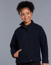  PF07K kids bonded P/F full zip jacket