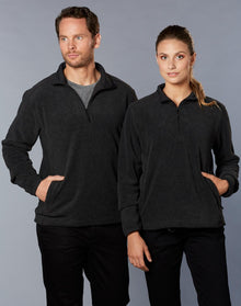  PF21 Adult's Half Zip Polar Fleece Pullover