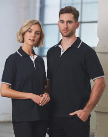  PS05 unisex cotton jersey polo