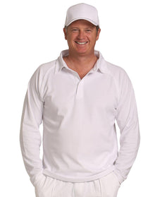  PS29L mens truedry cricket polo