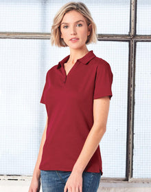  PS34B Ladies' Cotton Back Truedry S/S Polo