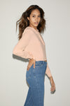 Women's Tri-Blend Cropped Hoodie