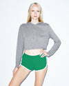 Women's Tri-Blend Cropped Hoodie
