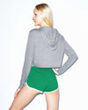 Women's Tri-Blend Cropped Hoodie