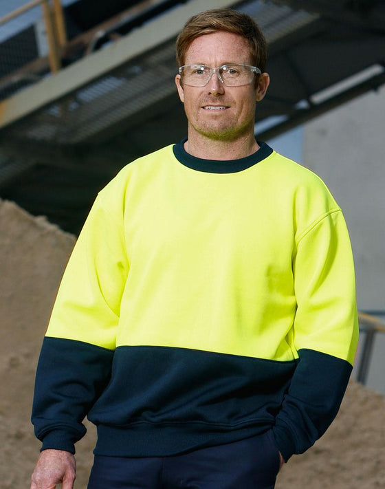 SW09 Hi Vis two tone safety windcheater