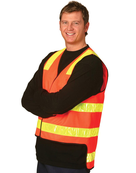 SW10A Hi Vis Vic Road safety vest.