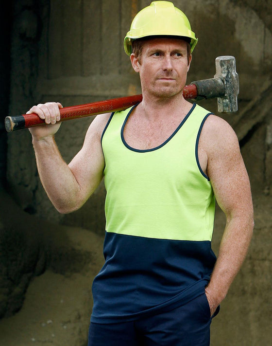 SW15 Hi Vis TrueDry Mesh Knit Safety Singlet