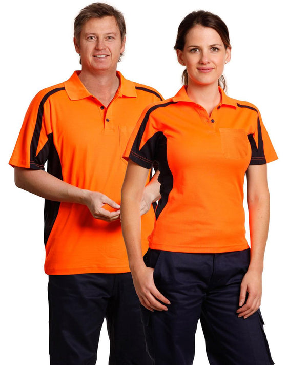 SW25 mens truedry S/S safety polo