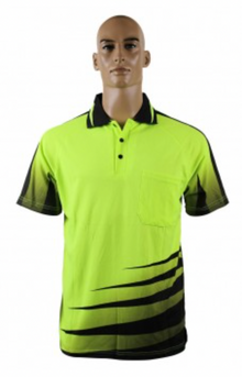  HI VIS S/S POLO SHIRT