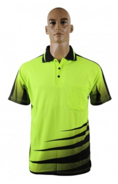 HI VIS S/S POLO SHIRT