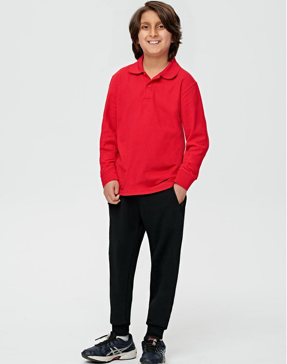 TP25K Kids' Poly/Cotton Terry Sweat Pants