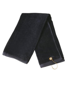  TW01A golf towel eyelet hook 38 x 65 cm
