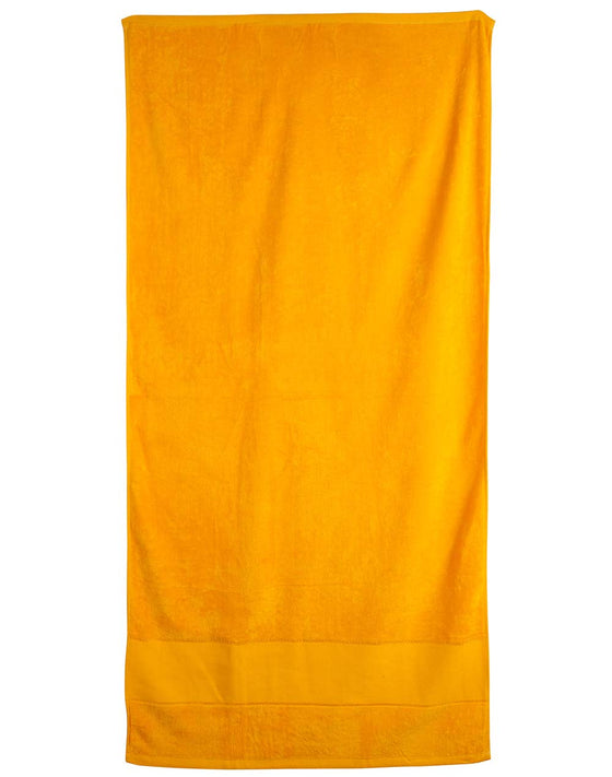 TW04A terry velour beach towel 75x150 cm