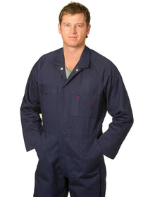 WA08 Men's Cotton Drill Coverall Stout