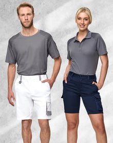  WP04 Unisex Utility Stretch Cargo Work Shorts