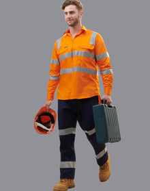  WP08HV Drill pant pockets on leg with 3M Tapes