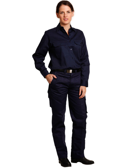 WP15 Ladies' Heavy Cotton Pre Shrunk Drill Pant